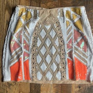 Sequin skirt